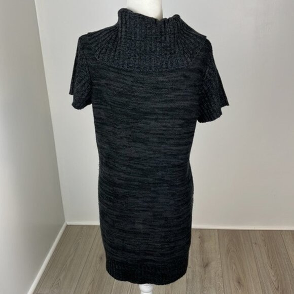 Notations Black & Grey Knit Sweater Dress Size Large - Picture 5 of 9